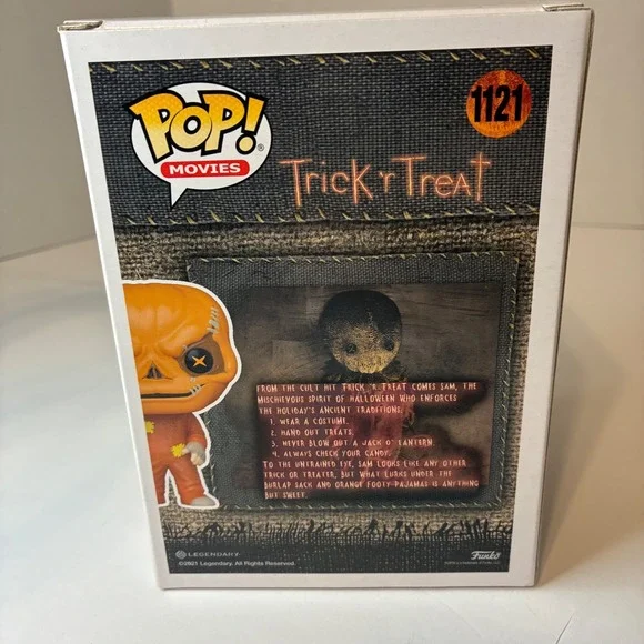 Funko Pop Movies Trick r Treat Sam 1121 Hot Topic Exclusive Vinyl Figure - Picture 3 of 12